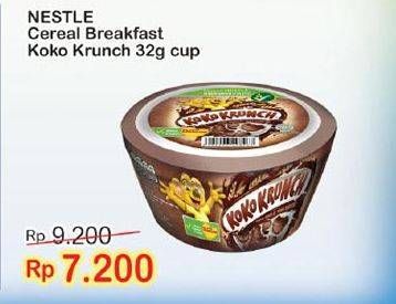 Promo Harga NESTLE KOKO KRUNCH Cereal Breakfast Combo Pack 32 gr - Indomaret