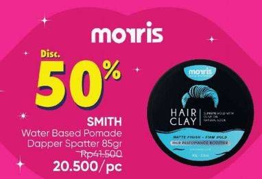 Promo Harga Morris Hair Clay 80 gr - Guardian