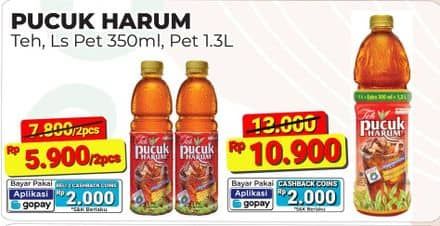 Promo Harga Teh Pucuk Harum Minuman Teh 1360 ml - Alfamart