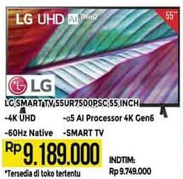 Promo Harga LG 55UR7500PSC  - Hypermart