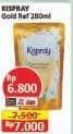 Promo Harga Kispray Pelicin Pakaian Gold 300 ml - Alfamart