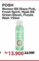 Promo Harga POSH Body Spray 150ml  - Alfamart