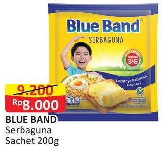 Promo Harga BLUE BAND Margarine Serbaguna 200 gr - Alfamart