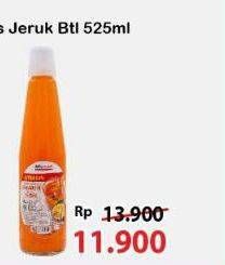 Promo Harga Alfamart Syrup Squash Jeruk 525 ml - Alfamart