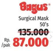 Promo Harga Bagus Surgical Mask 50 pcs - Lotte Grosir
