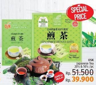 Promo Harga Osk Green Tea Japanese Tea  - LotteMart