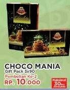 Promo Harga CHOCO MANIA Gift Pack per 3 pcs 90 gr - Yogya