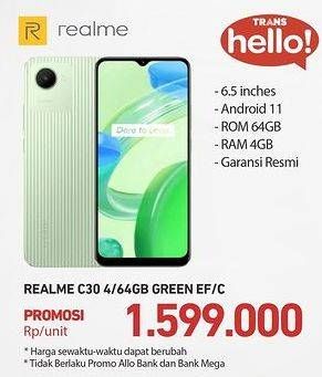 Promo Harga Realme C30 Smartphone  - Carrefour