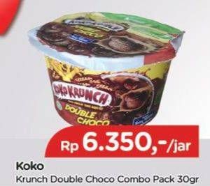 Promo Harga NESTLE KOKO KRUNCH Cereal Breakfast Combo Pack Double Choco 32 gr - TIP TOP