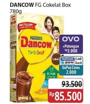 Promo Harga Dancow FortiGro Susu Bubuk Instant Cokelat 800 gr - Alfamidi