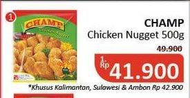 Promo Harga CHAMP Nugget 500 gr - Alfamidi