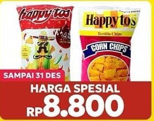 Promo Harga Happy Tos Tortilla Chips 140 gr - Indomaret