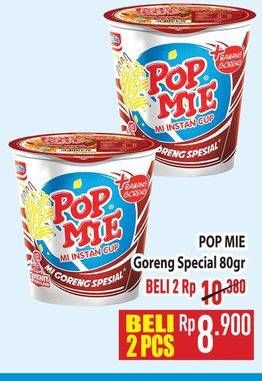 Promo Harga Indomie Pop Mie Instan Goreng Spesial 75 gr - Hypermart