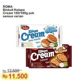 Promo Harga Roma Kelapa Cream All Variants 180 gr - Indomaret