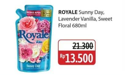 Promo Harga So Klin Royale Parfum Collection Sunny Day, Lavender Vanilla, Sweet Floral 720 ml - Alfamidi