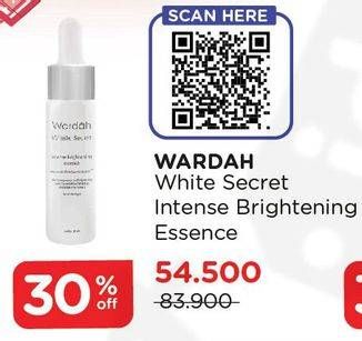 Promo Harga WARDAH White Secret Intense Brightening Essence  - Watsons