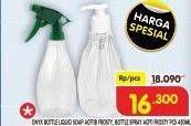 Promo Harga ONYX Bottle Liquid Soap Spray 450 ml - Superindo