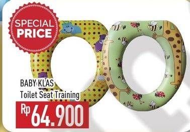 Promo Harga BABY KLAS Toilet Seat Training  - Hypermart