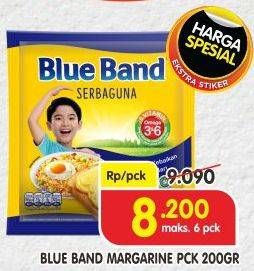 Promo Harga BLUE BAND Margarine Serbaguna 200 gr - Superindo
