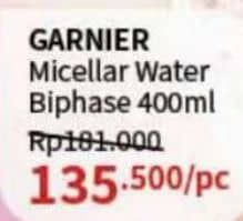 Promo Harga Garnier Micellar Water Salicylic BHA 400 ml - Guardian