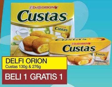 Promo Harga DELFI Orion Custas 130g, 276g  - Yogya