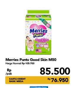 Promo Harga Merries Pants Good Skin M50 50 pcs - Carrefour