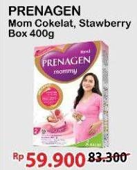 Promo Harga Prenagen Mommy Velvety Chocolate, Lovely Strawberry 400 gr - Alfamart