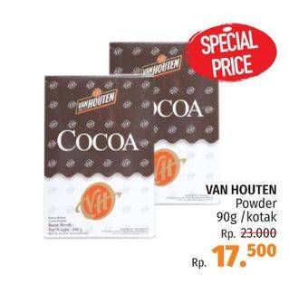 Promo Harga Van Houten Cocoa Powder 90 gr - LotteMart
