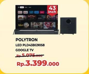 Promo Harga Polytron PLD43BG9058  - Yogya