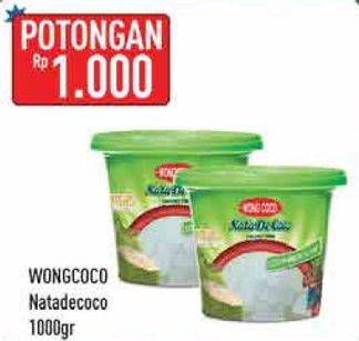 Promo Harga WONG COCO Nata De Coco 1000 gr - Hypermart