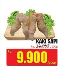 Promo Harga Kaki Sapi per 100 gr - Hari Hari