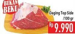 Promo Harga Daging Topside Sapi per 100 gr - Hypermart