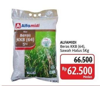 Promo Harga Alfamidi Beras Sawah Halus, KKB (64) 5000 gr - Alfamidi