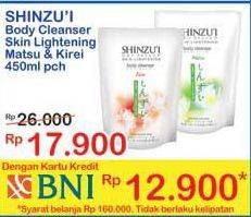 Promo Harga SHINZUI Body Cleanser Matsu, Kirei 450 ml - Indomaret