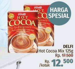 Promo Harga Delfi Hot Cocoa Indulgence 125 gr - LotteMart