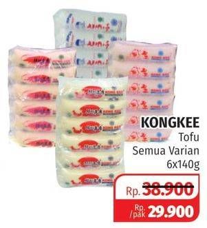 Promo Harga KONG KEE Tofu All Variants 140 gr - Lotte Grosir