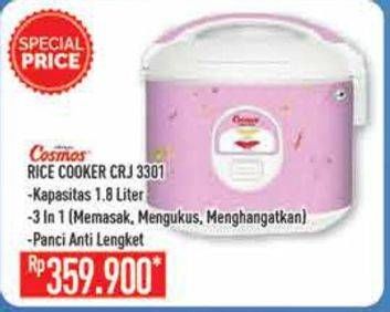 Promo Harga COSMOS CRJ 3301 | Rice Cooker  - Hypermart