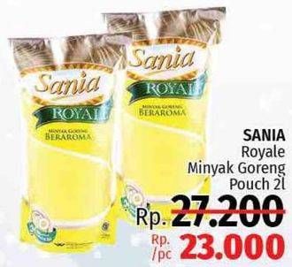 Promo Harga SANIA Minyak Goreng Royale 2 ltr - LotteMart