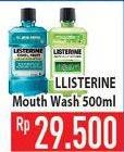 Promo Harga LISTERINE Mouthwash Antiseptic 500 ml - Hypermart