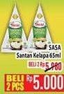 Promo Harga SASA Santan Cair 65 ml - Hypermart