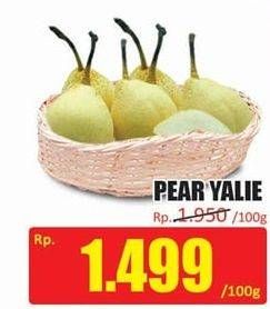 Promo Harga Pear Ya Lie per 100 gr - Hari Hari