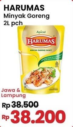 Promo Harga Harumas Minyak Goreng 2000 ml - Indomaret