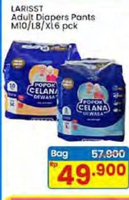 Promo Harga Indomaret Diapers Adult XL6, L7, M8 6 pcs - Indomaret