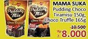 Promo Harga MAMASUKA Pudding Mix Choco Tiramisu, Choco Truffle 165 gr - Alfamidi