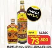 Promo Harga Madu Nusantara Madu Super 250 ml - Superindo