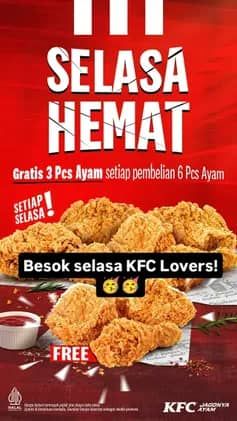 Promo Harga Selasa Hemat  - KFC