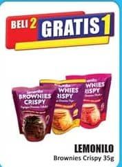 Promo Harga Lemonilo Brownies Crispy 35 gr - Hari Hari