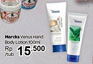 Promo Harga VENUS Hand Body Lotion 100 ml - Carrefour