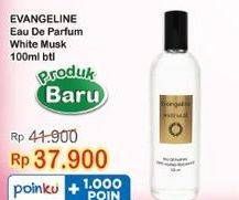Promo Harga EVANGELINE Musk Eau De Parfum White 100 ml - Indomaret