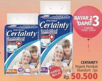 Promo Harga Certainty Adult Diapers  - LotteMart